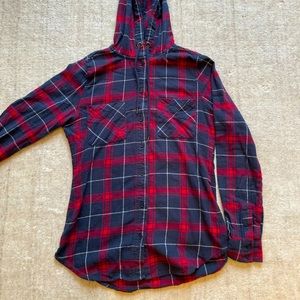Polly & Esther Flannel with a Hood size S